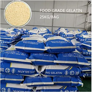 Wholesale Halal Edible Gelatin Powder From Bovine Skin for Gummies 120 Bloom