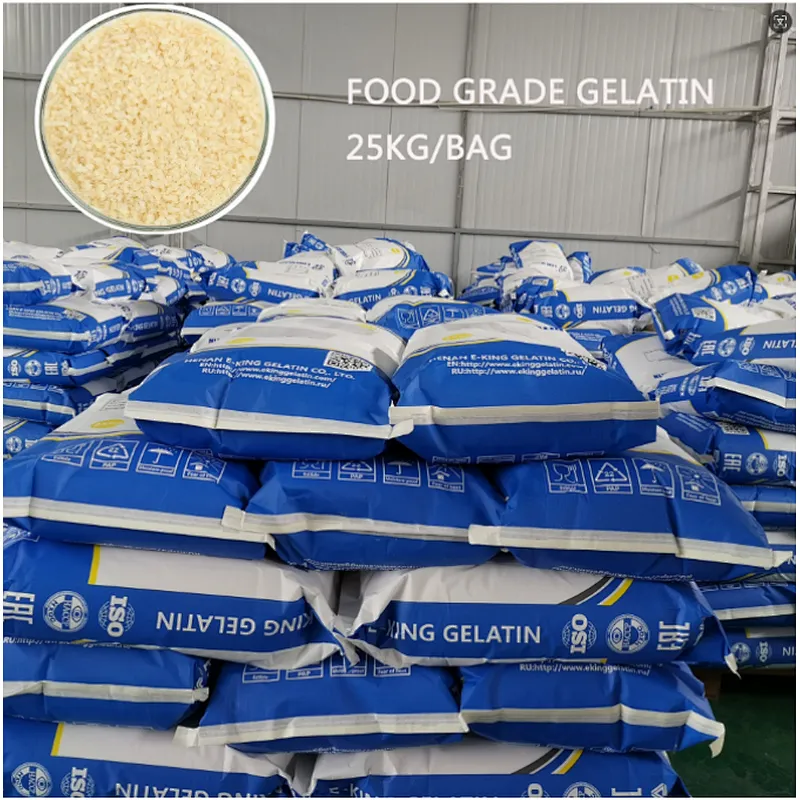 Wholesale Halal Edible Gelatin Powder From Bovine Skin for Gummies 120 Bloom